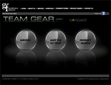 Tablet Screenshot of gfadvertising.com